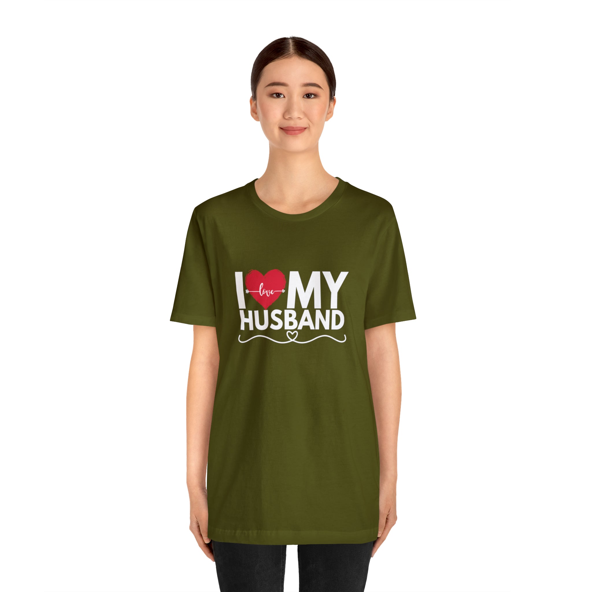 I Love My Husband Shirt | Couple Love T-Shirt, Pair Husband Wife Matching Shirt