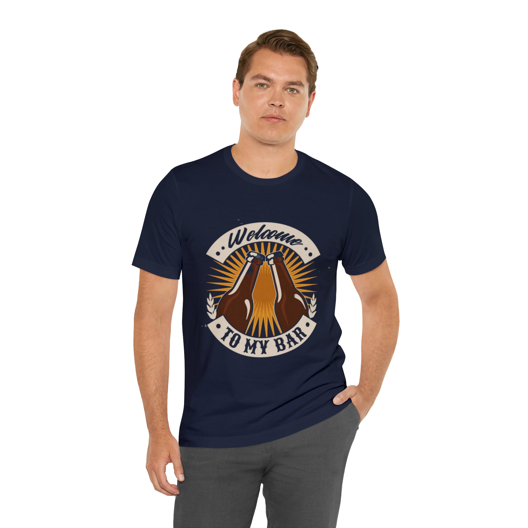 Welcome to my Bar Beer Shirt | Drink Beer Unisex T-Shirt