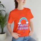 Cute Fantasy Football Shirt | Pink Cute Fantasy Football Unisex T-Shirt