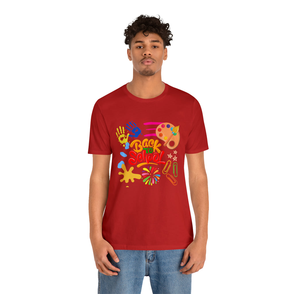 Back to School Colorful Shirt | Back to School Unisex T-Shirt