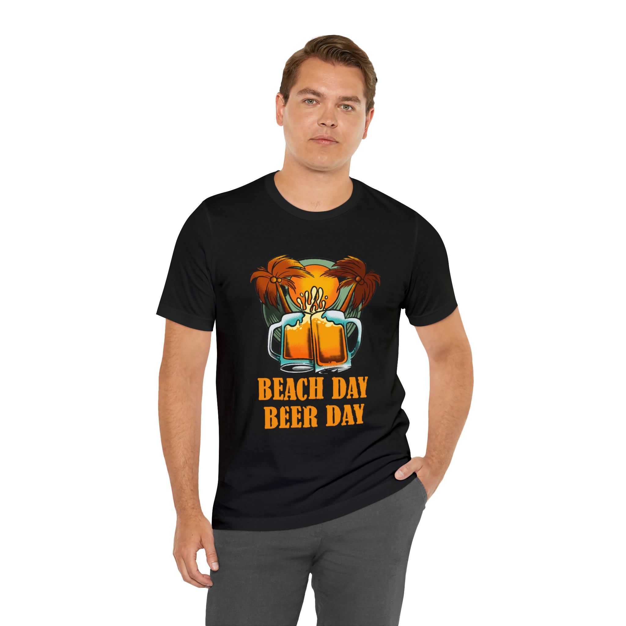 Beer Day Beach Day Shirt | Drink Beer Unisex T-Shirt