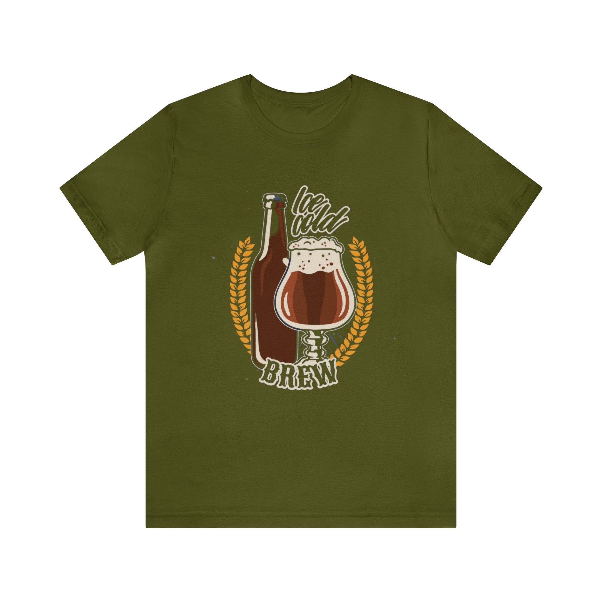 Ice Cold Brew Beer Shirt | Drink Beer Unisex T-Shirt