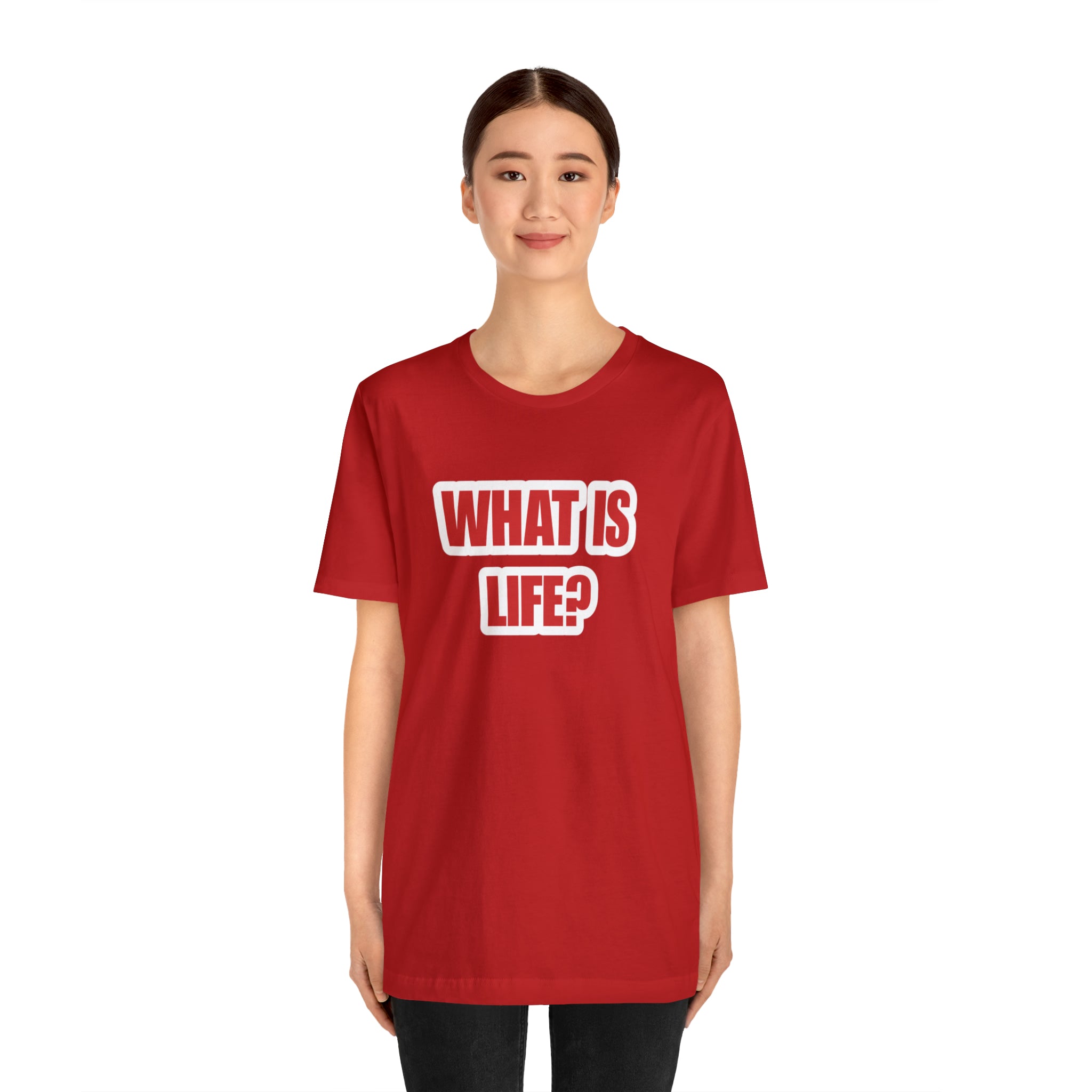 What Is Life? Existential Shirt | Ambiguous Existential Crisis T-Shirt