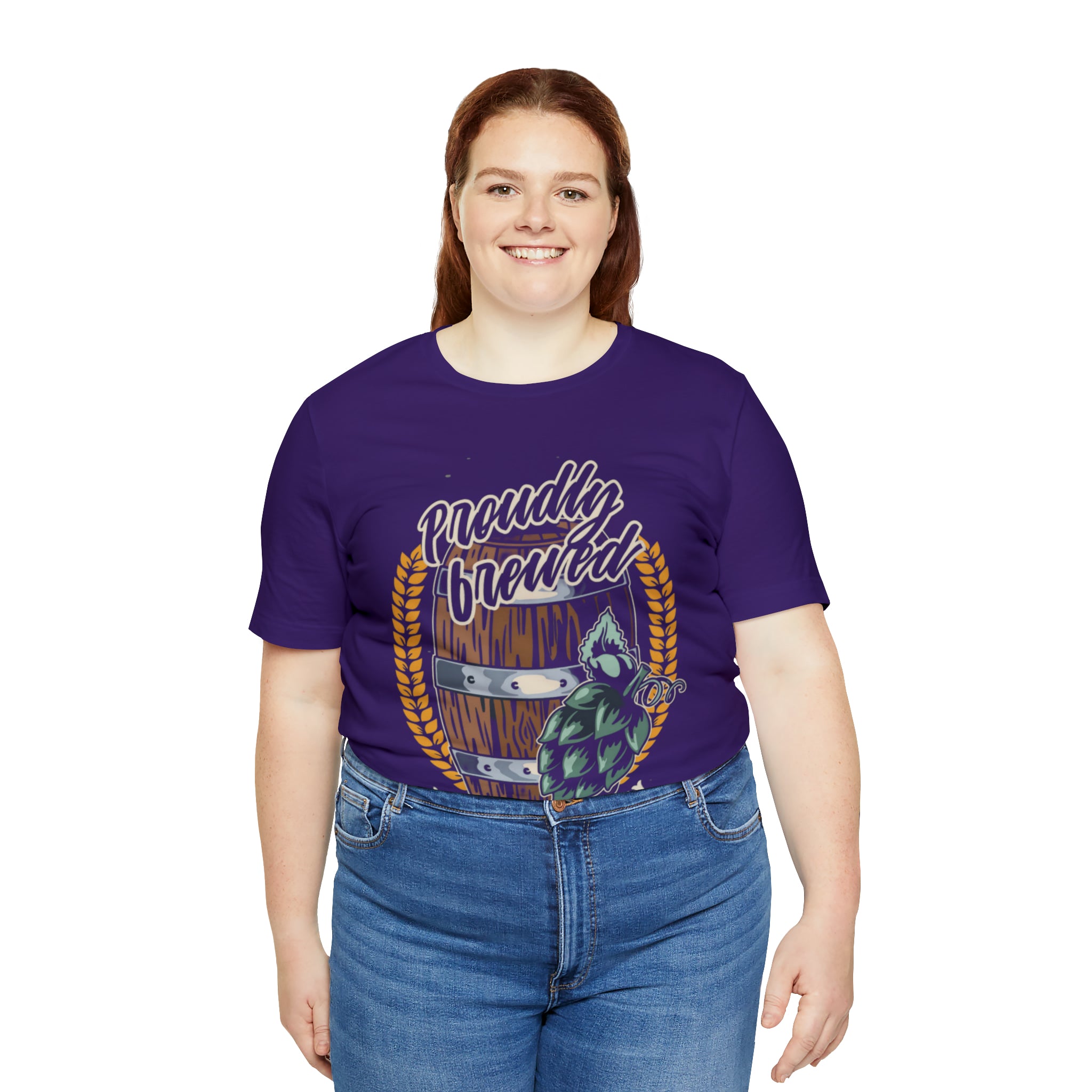 Brewed by Women Beer Shirt | Drink Beer Unisex T-Shirt