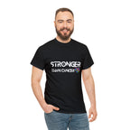 Stronger Than Cancer Shirt | Cancer Warrior Support Unisex T-Shirt