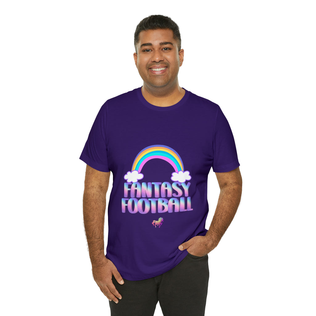 Cute Fantasy Football Shirt | Pink Cute Fantasy Football Unisex T-Shirt