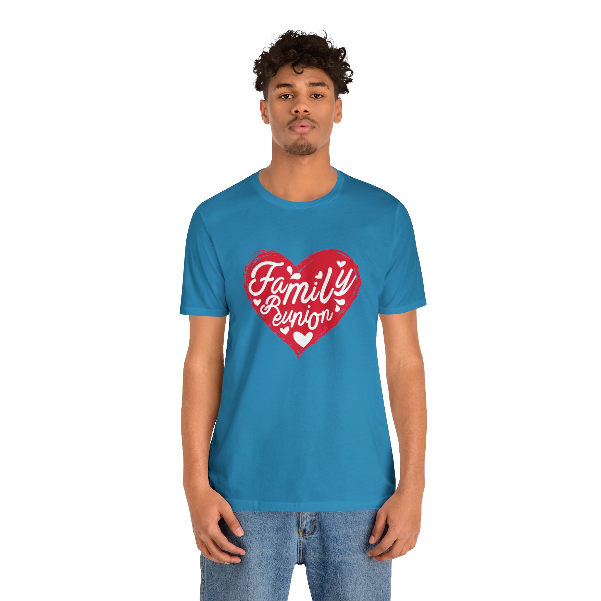 Family Reunion Heart Shirt | Family Love Unisex T-Shirt