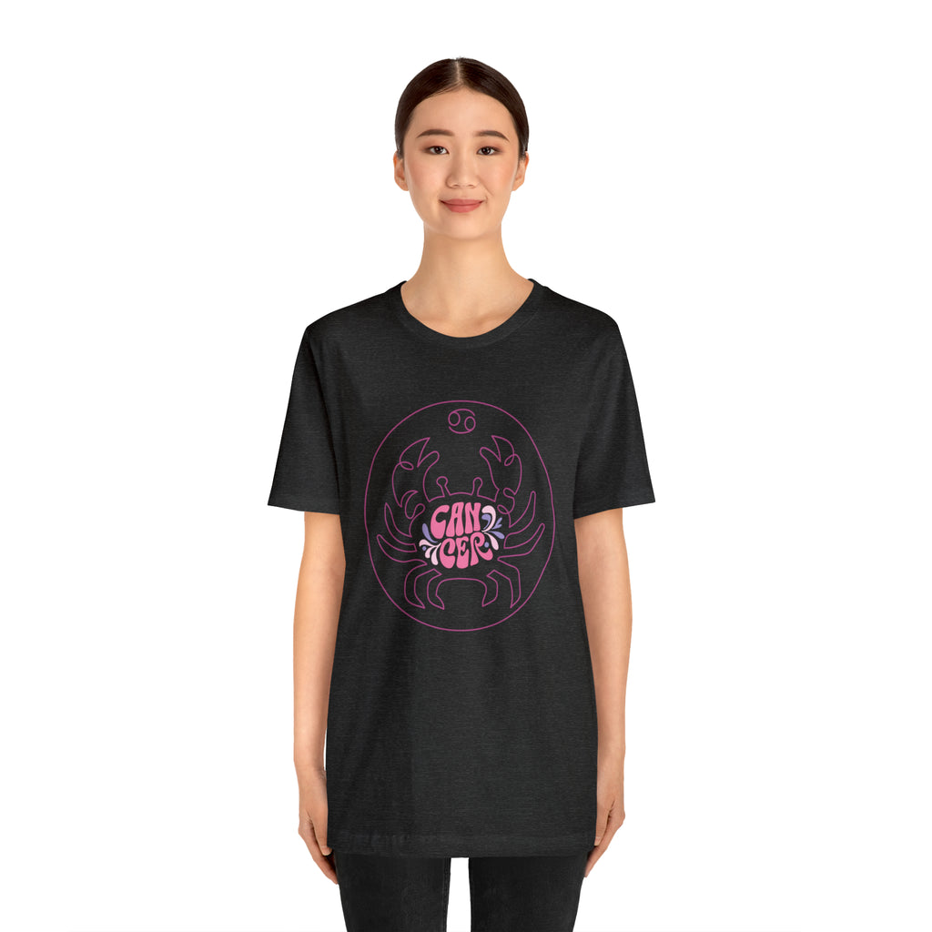 Cancer Crab Zodiac Graphics Shirt | Zodiac Sign Statement T-Shirt