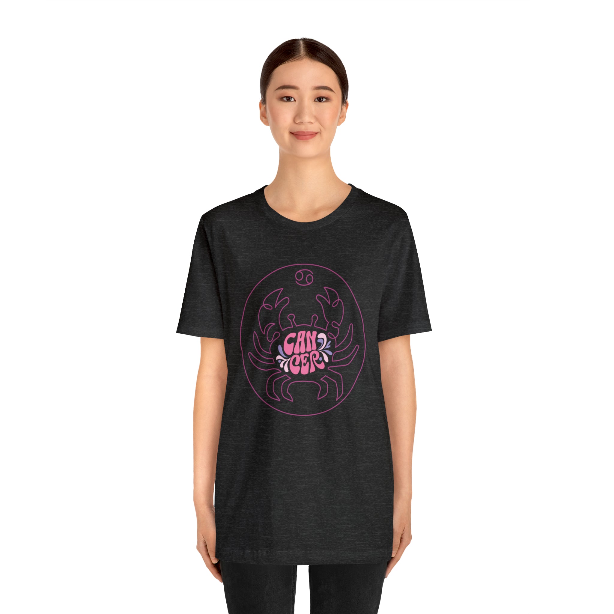 Cancer Crab Zodiac Graphics Shirt | Zodiac Sign Statement T-Shirt