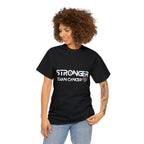 Stronger Than Cancer Shirt | Cancer Warrior Support Unisex T-Shirt
