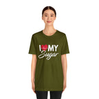 I Love My Sugar Shirt | Couple Love T-Shirt, Pair Girlfriend Boyfriend Matching Shirt