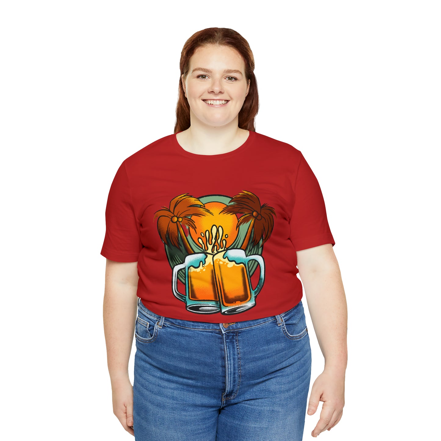 Beer Day Beach Day Shirt | Drink Beer Unisex T-Shirt