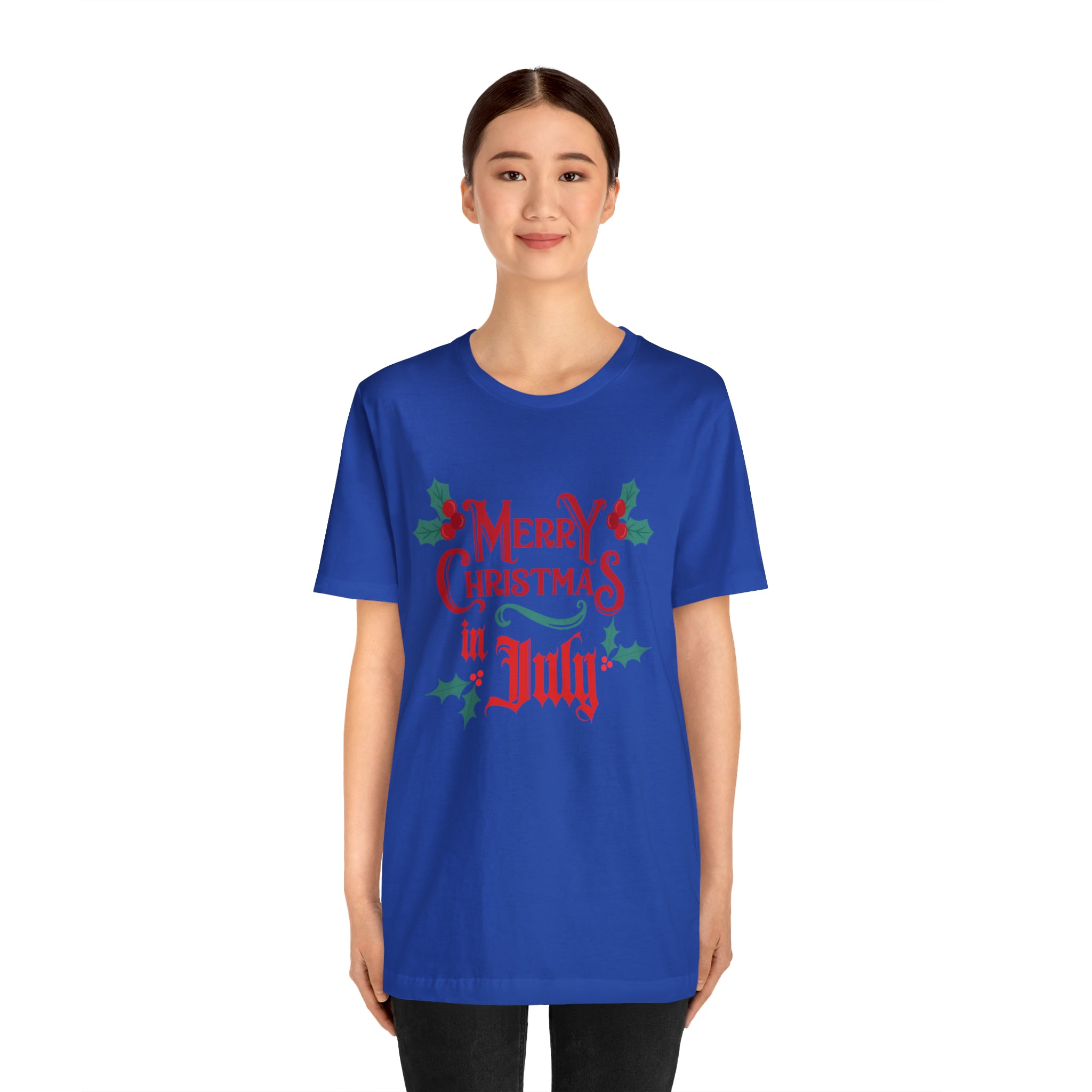 Merry Christmas in July Shirt | Christmas in July Statement T-Shirt