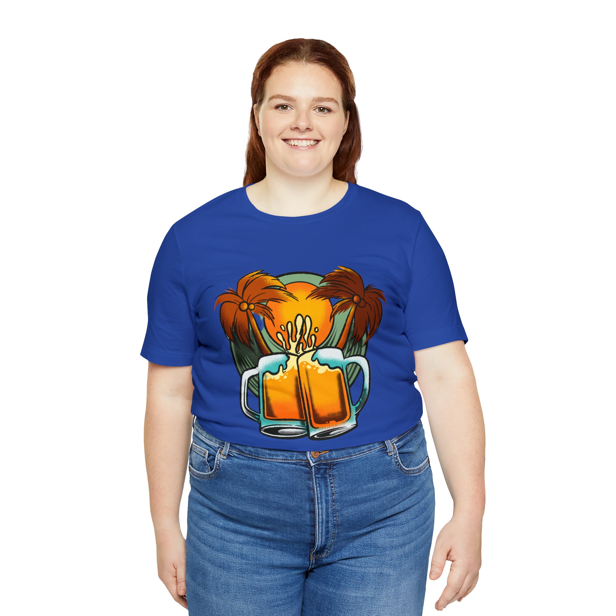 Beer Day Beach Day Shirt | Drink Beer Unisex T-Shirt