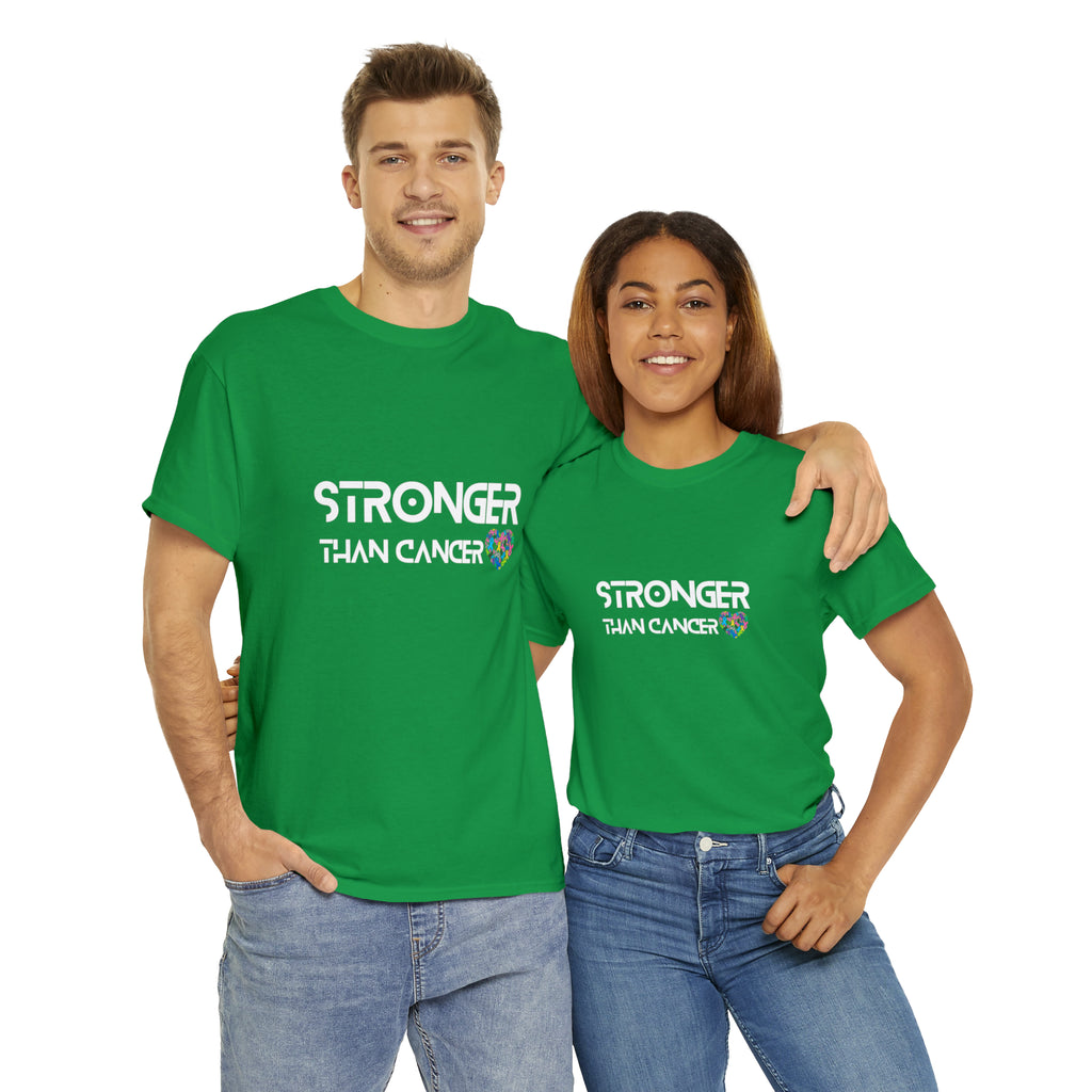 Stronger Than Cancer Shirt | Cancer Warrior Support Unisex T-Shirt