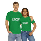 Stronger Than Cancer Shirt | Cancer Warrior Support Unisex T-Shirt