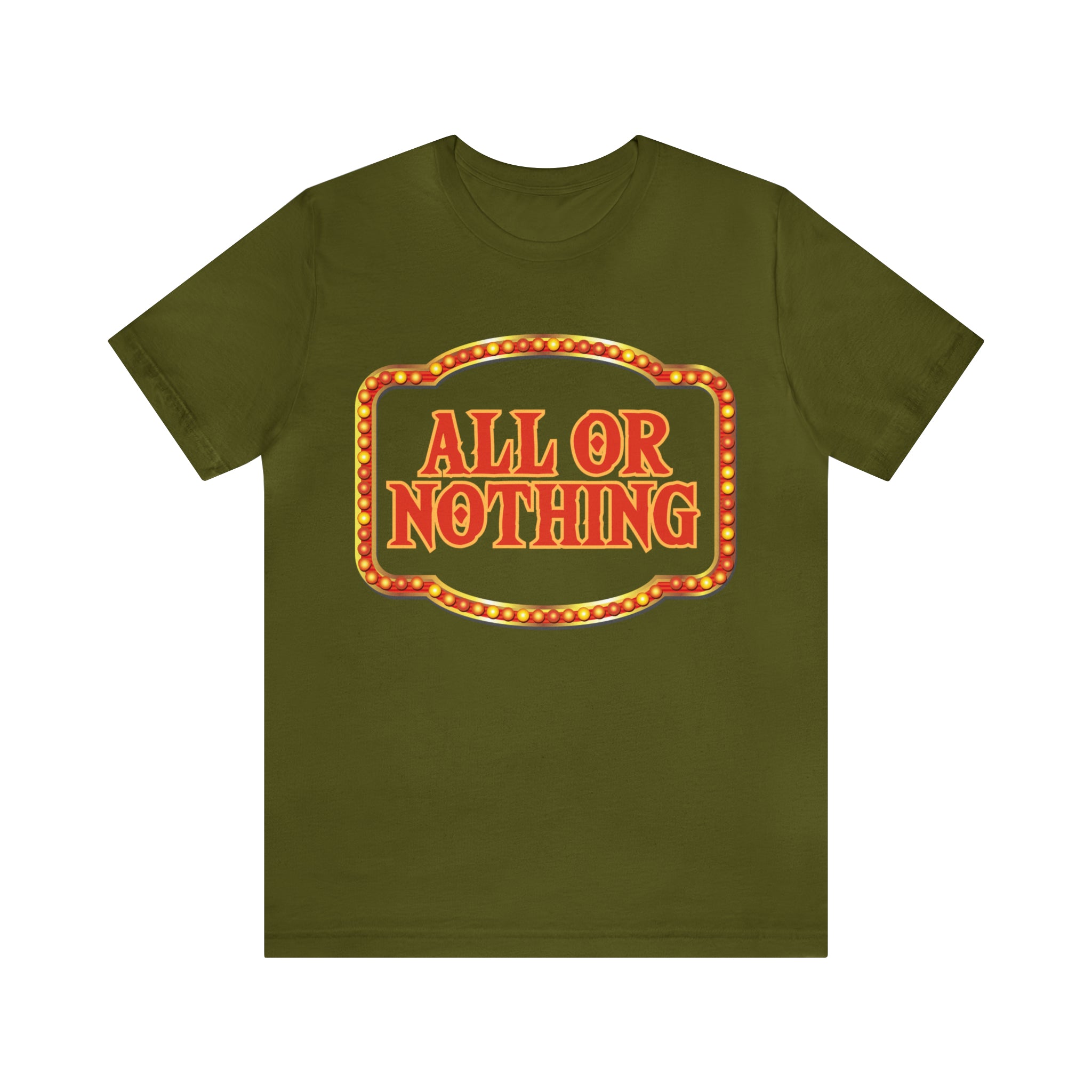 All or Nothing Day Shirt 2 | Poker Casino Unisex T-Shirt
