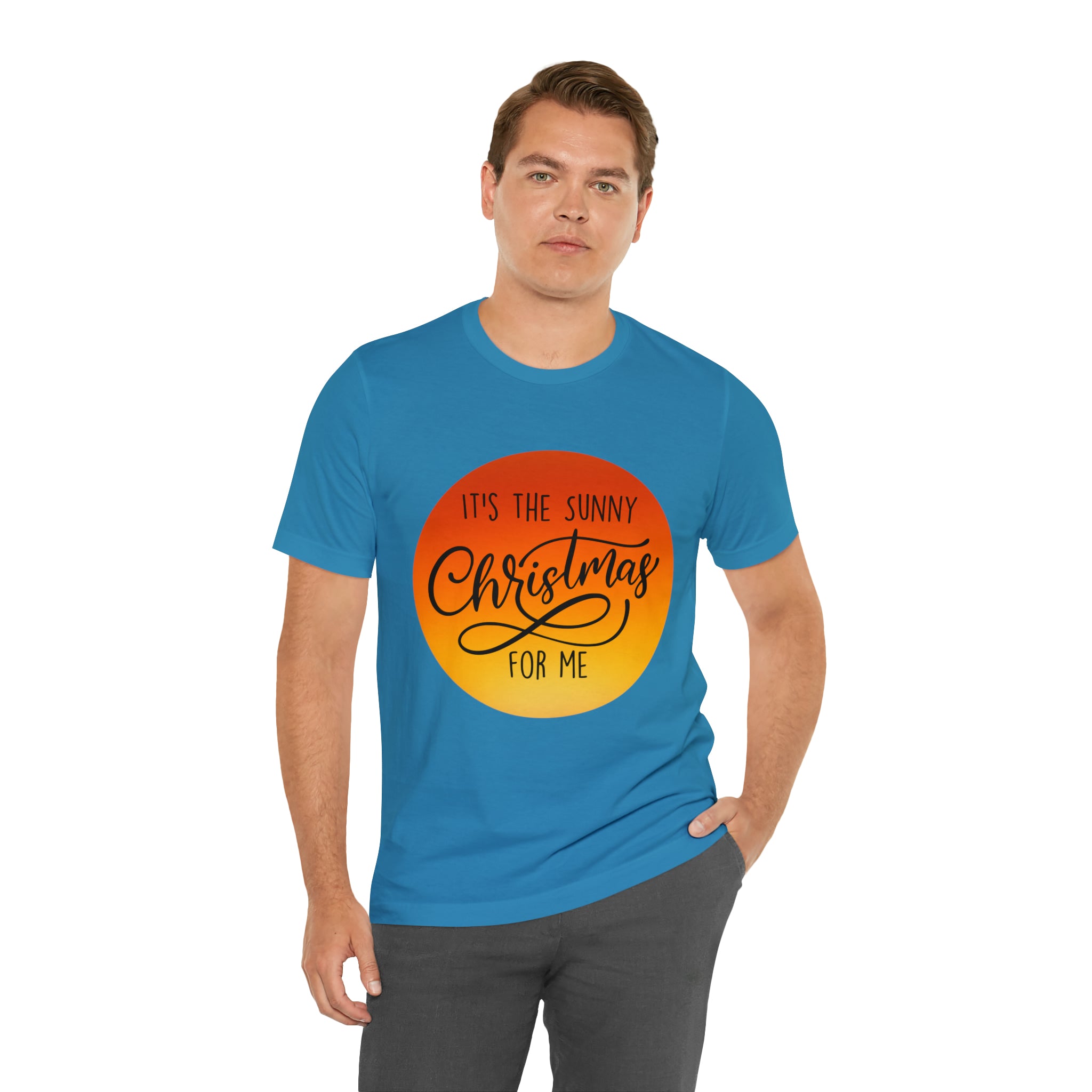Christmas in July Orange Shirt | Christmas in July Statement T-Shirt