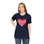 Family Reunion Heart Shirt | Family Love Unisex T-Shirt