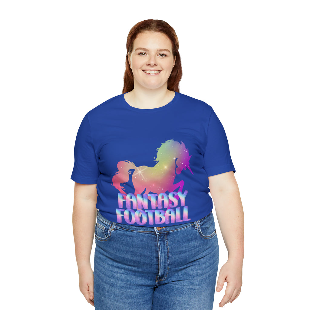 Fantasy Football Pink Shirt | Unicorn Fantasy Football Unisex T-Shirt