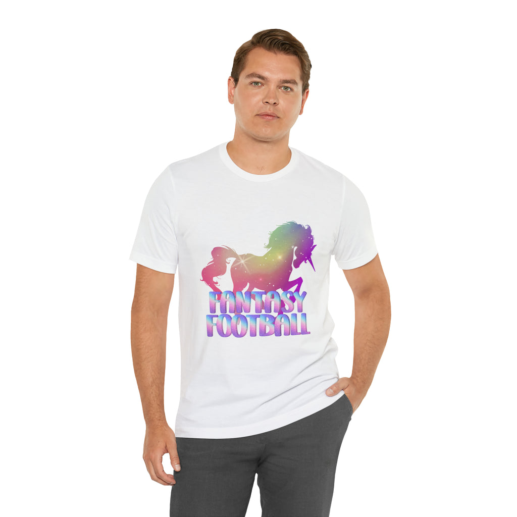 Fantasy Football Pink Shirt | Unicorn Fantasy Football Unisex T-Shirt
