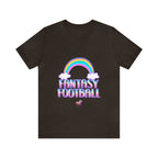 Cute Fantasy Football Shirt | Pink Cute Fantasy Football Unisex T-Shirt