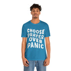 Prayer Over Panic Unisex Shirt | Religious Shirt for Prayers