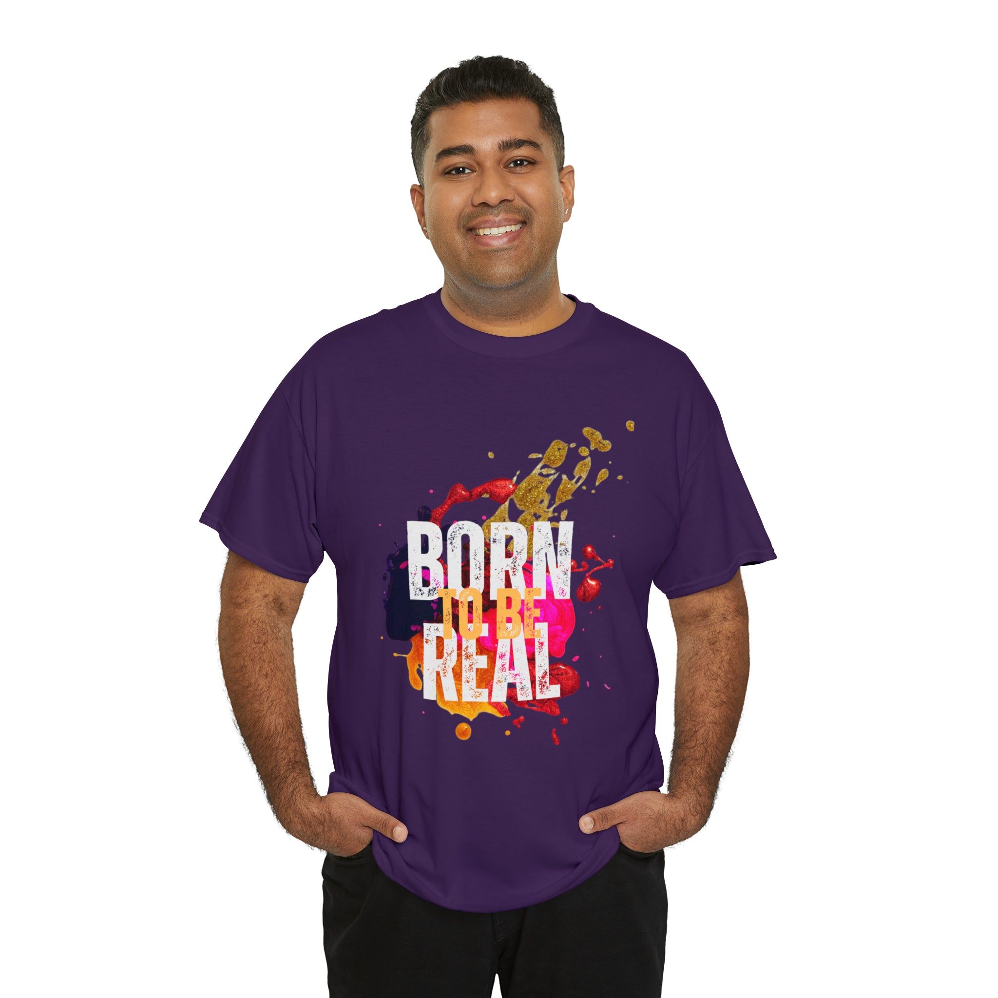 Born To Be Real  | Genuine Spirit Unisex Statement Tee