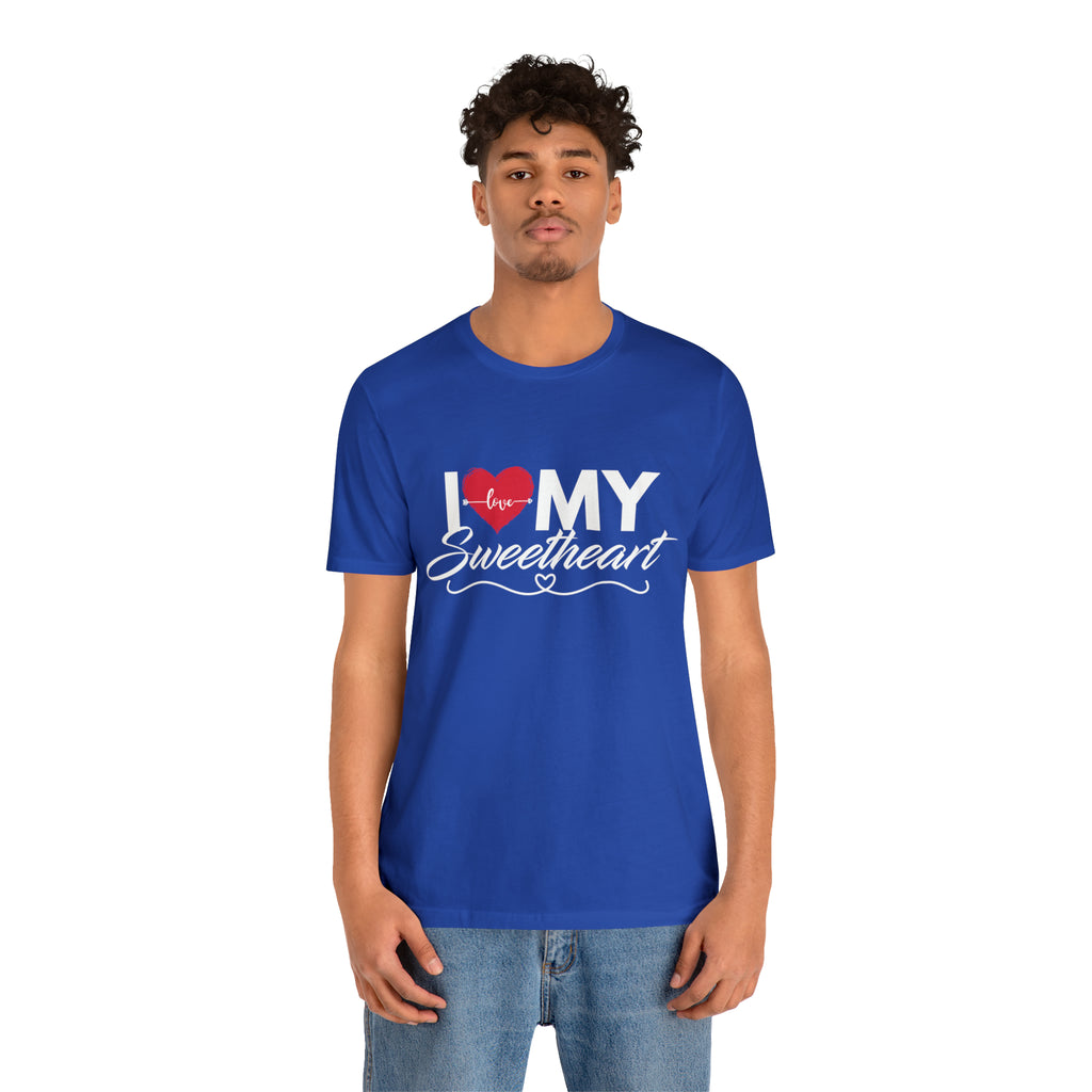 I Love My Sweetheart Shirt | Couple Love T-Shirt, Pair Girlfriend Boyfriend Matching Shirt