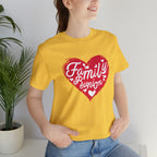 Family Reunion Heart Shirt | Family Love Unisex T-Shirt