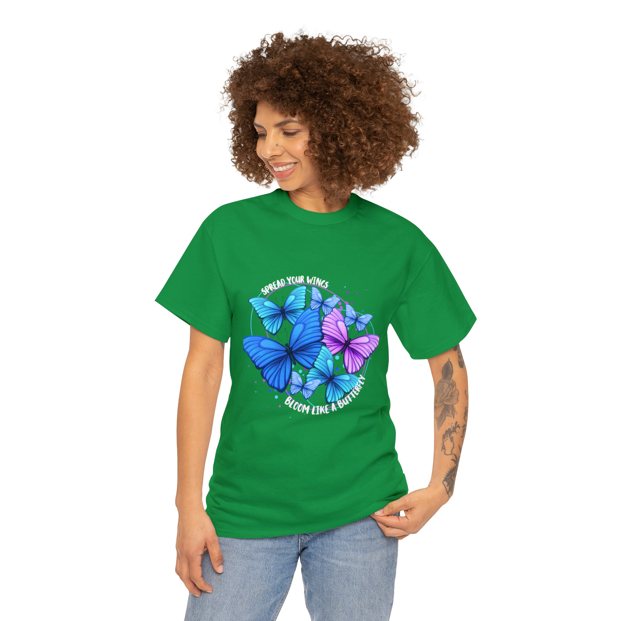 Spread Your Wings Bloom Like A Butterfly | Metamorphosis in Motion Tee