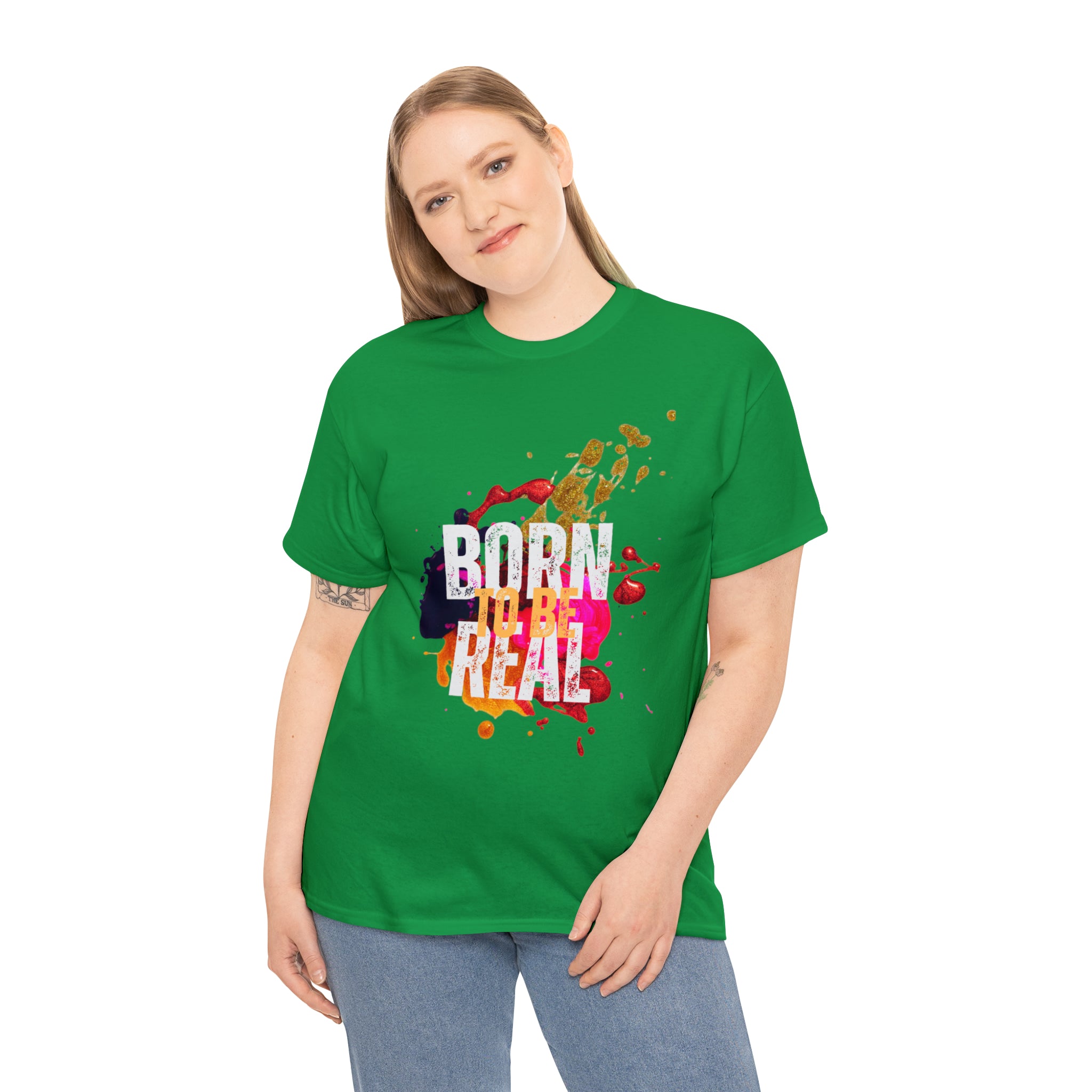 Born To Be Real  | Genuine Spirit Unisex Statement Tee