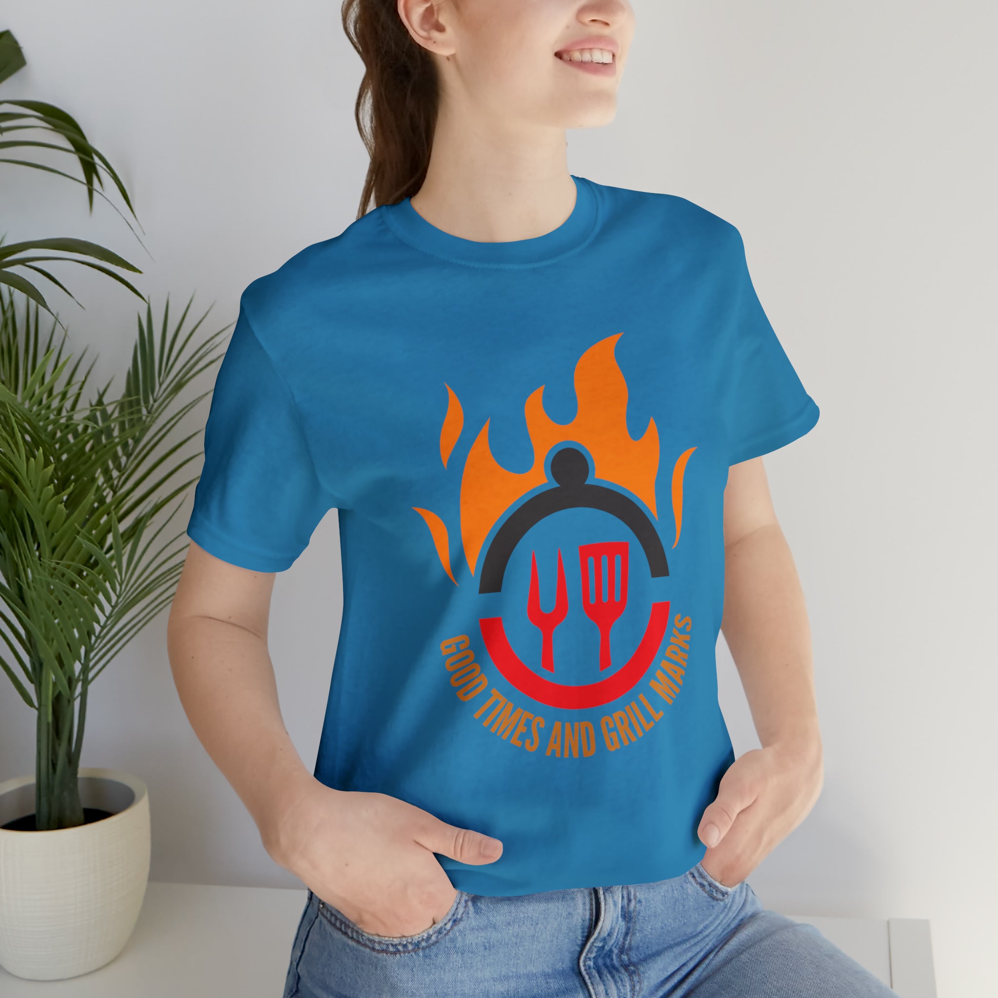 Grill Marks and Good Times | Grilling Unisex T-Shirt