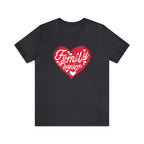 Family Reunion Heart Shirt | Family Love Unisex T-Shirt