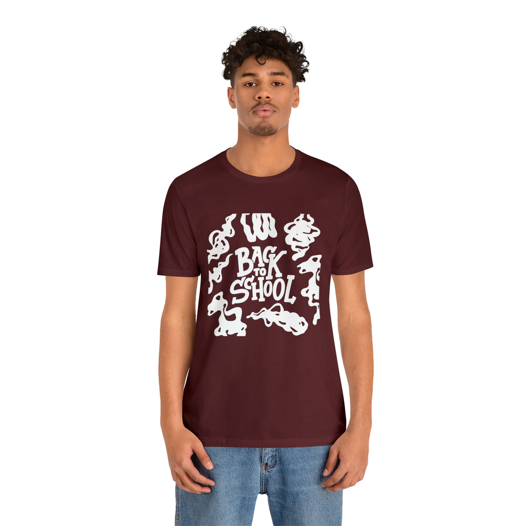 Back to School Ink Shirt | Black and White School Unisex T-Shirt