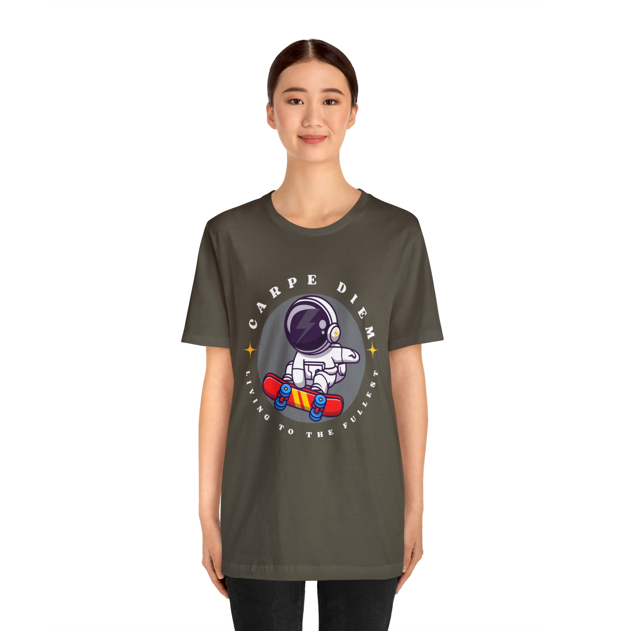 Carpe Diem Shirt | Daily Inspiration Statement Unisex T-Shirt