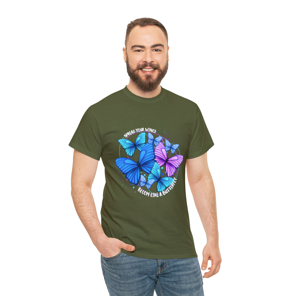 Spread Your Wings Bloom Like A Butterfly | Metamorphosis in Motion Tee