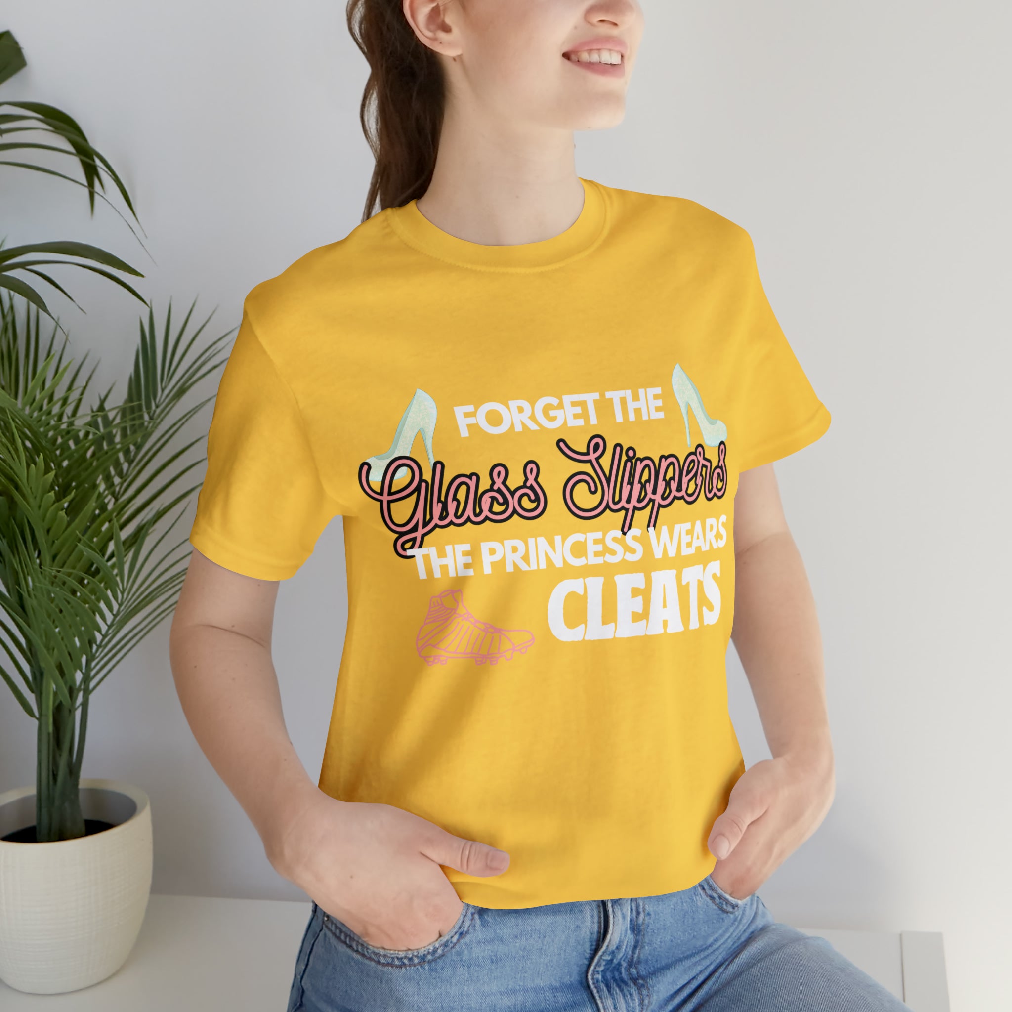 Soccer Princess Wears Cleats Shirt | Soccer Girl Women T-Shirt