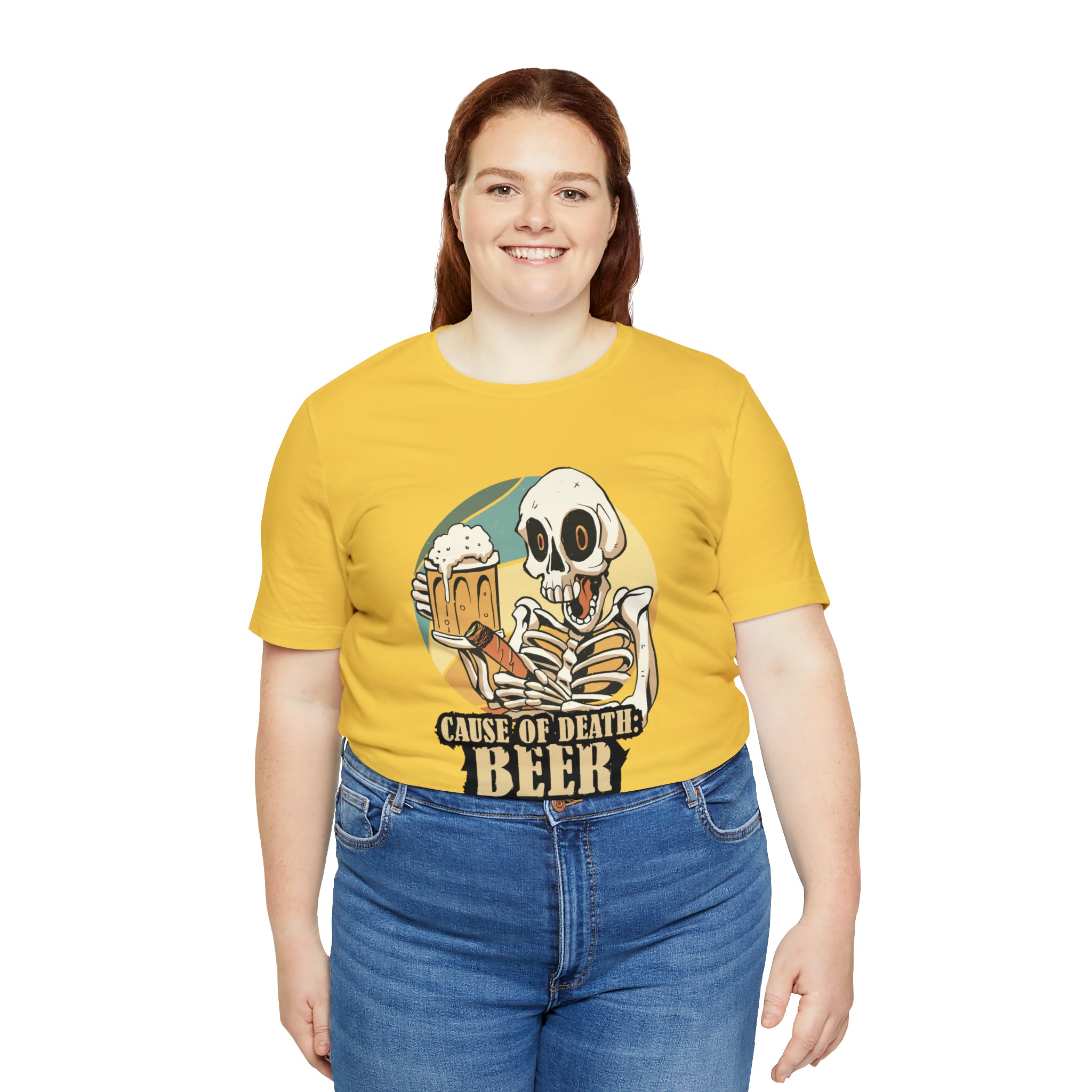 Beer Cause of Death Shirt | Drink Beer Unisex T-Shirt