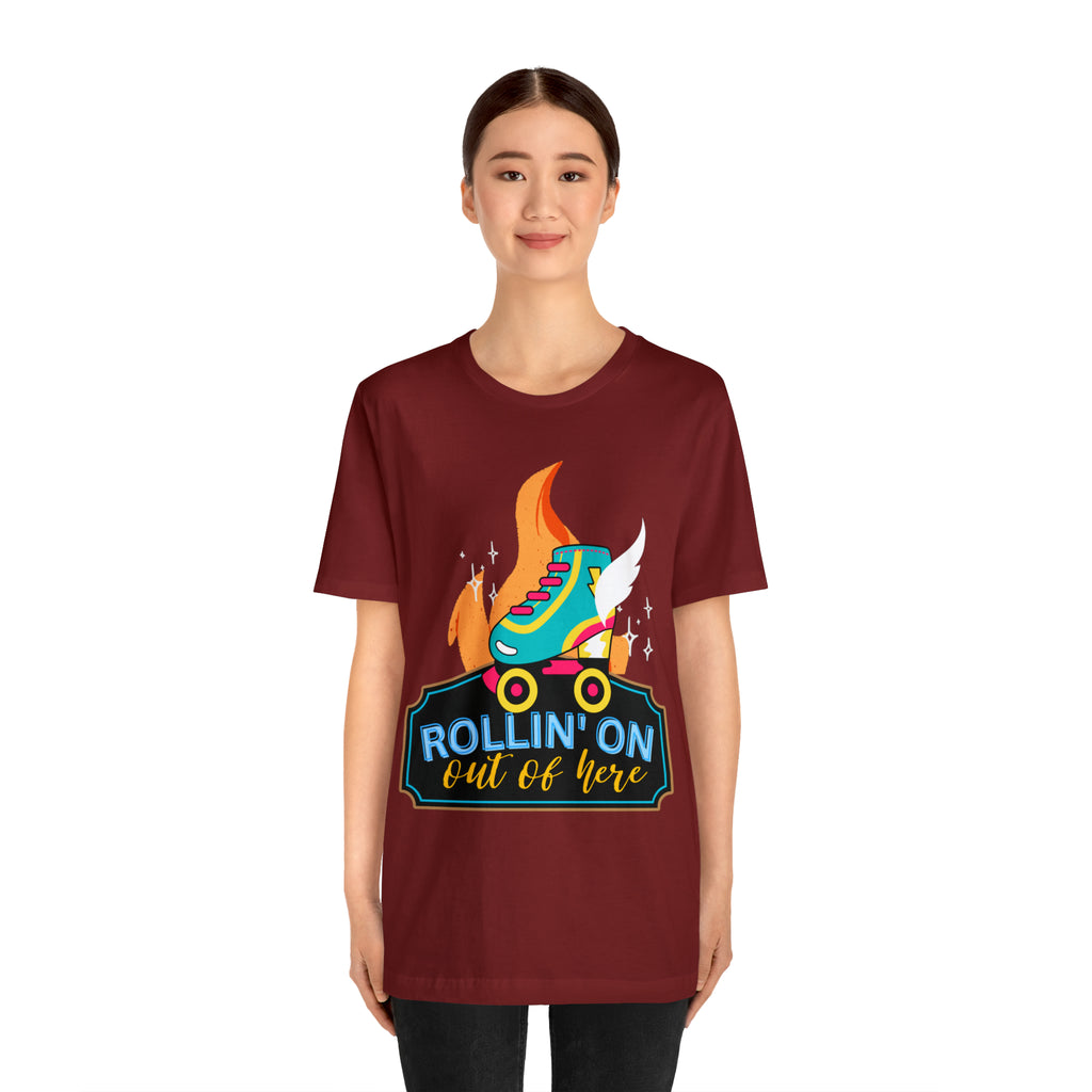 Rollin' On Shirt | Roller Skating Lover Unisex Tee