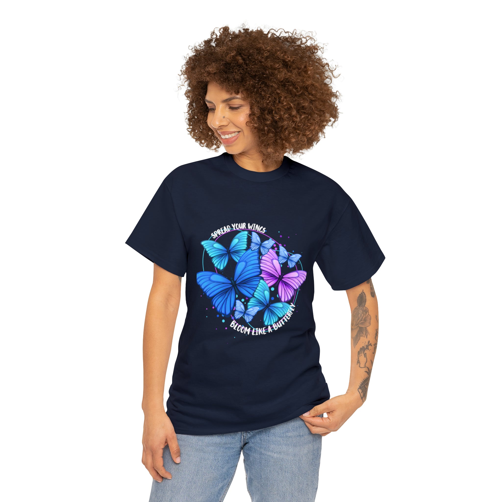 Spread Your Wings Bloom Like A Butterfly | Metamorphosis in Motion Tee