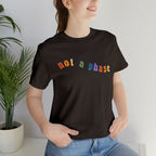 Not A Phase LGBTQIA+ Unisex Shirt | Not A Phase Rainbow Gay Pride Shirt