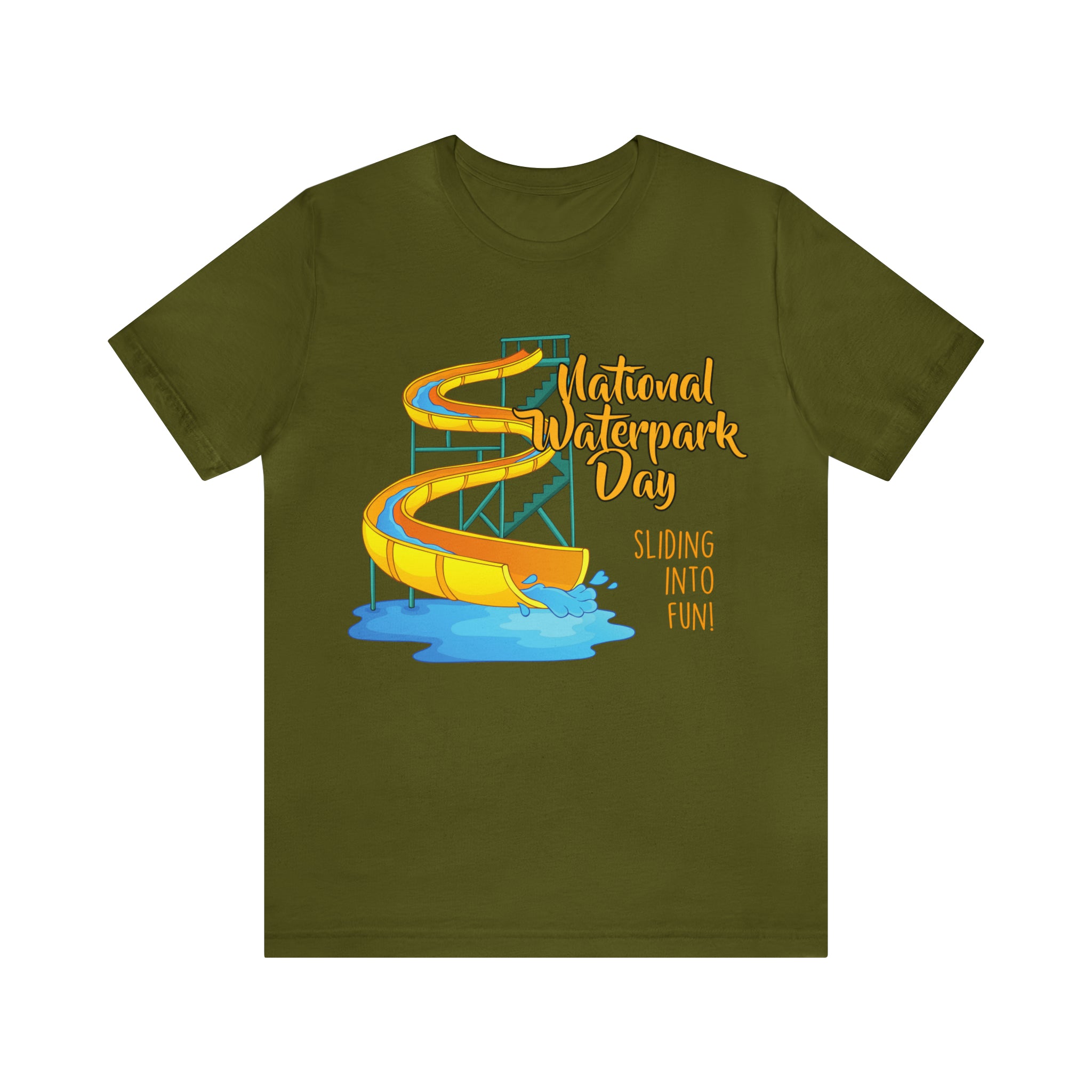 National Waterpark Day Shirt | Waterpark Slide Unisex T-Shirt