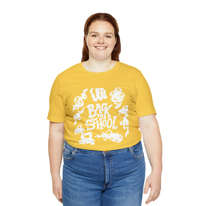 Back to School Ink Shirt | Black and White School Unisex T-Shirt