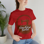 Tailor Sewing Machine Shirt | Tailor Unisex Statement T-Shirt