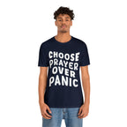 Prayer Over Panic Unisex Shirt | Religious Shirt for Prayers