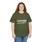 Stronger Than Cancer Shirt | Cancer Warrior Support Unisex T-Shirt