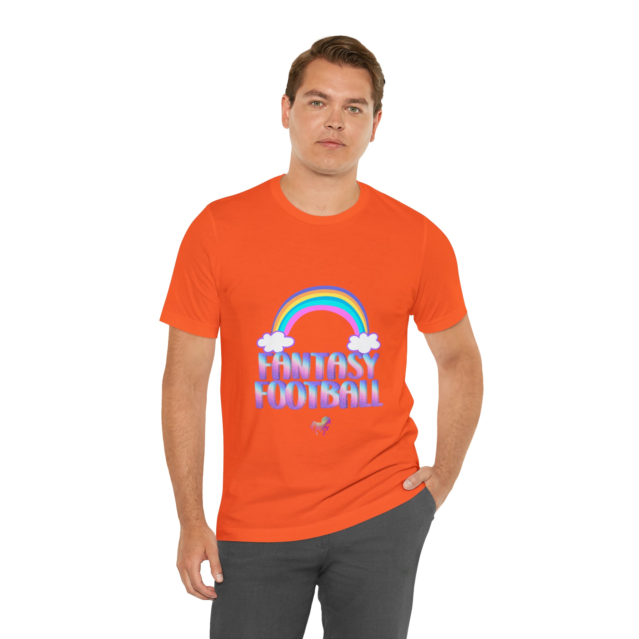 Cute Fantasy Football Shirt | Pink Cute Fantasy Football Unisex T-Shirt