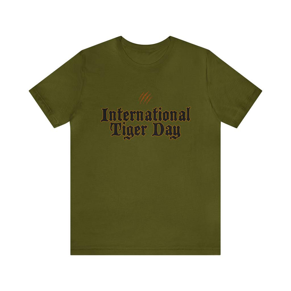 International Tiger Day 2 | Tiger Support Unisex T-Shirt