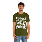 Prayer Over Panic Unisex Shirt | Religious Shirt for Prayers